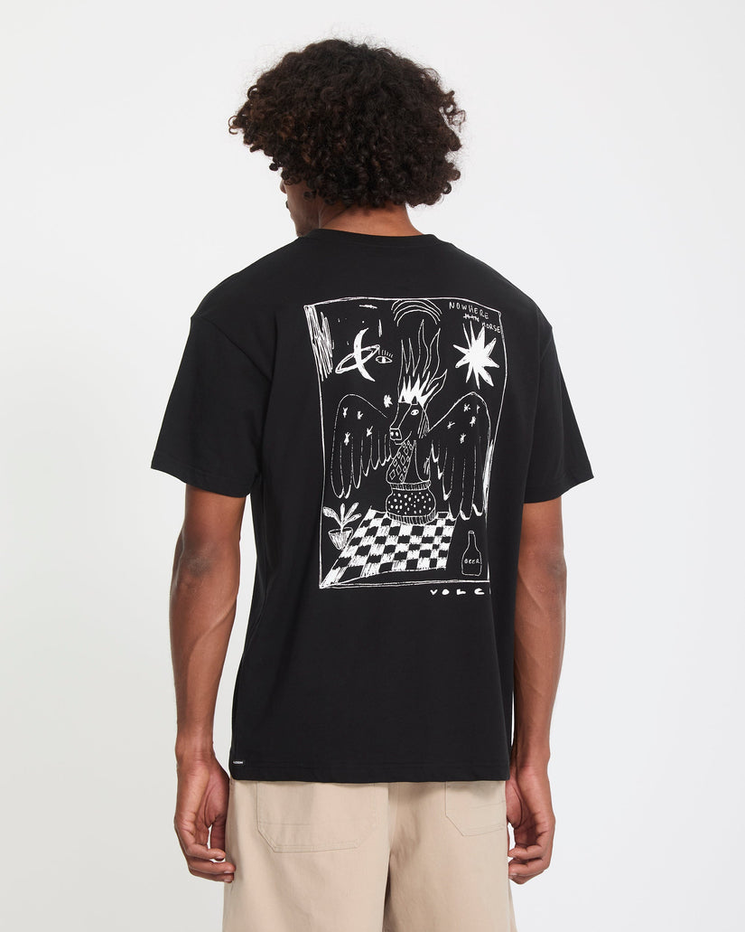 Camiseta Nowhere - Black