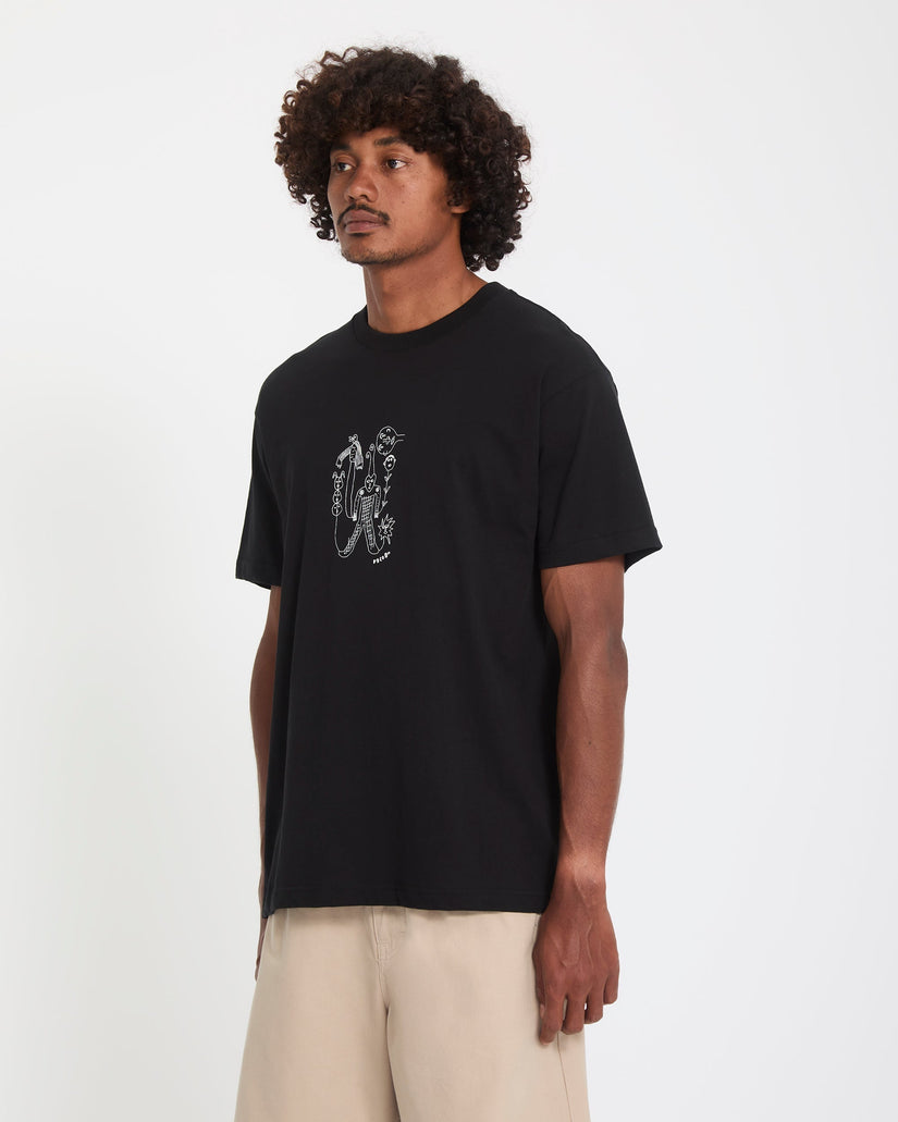 Camiseta Nowhere - Black