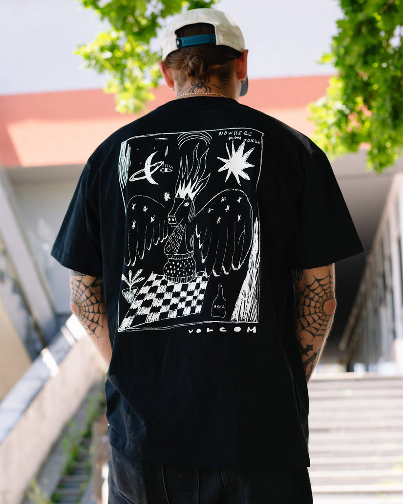 Camiseta Nowhere - Black