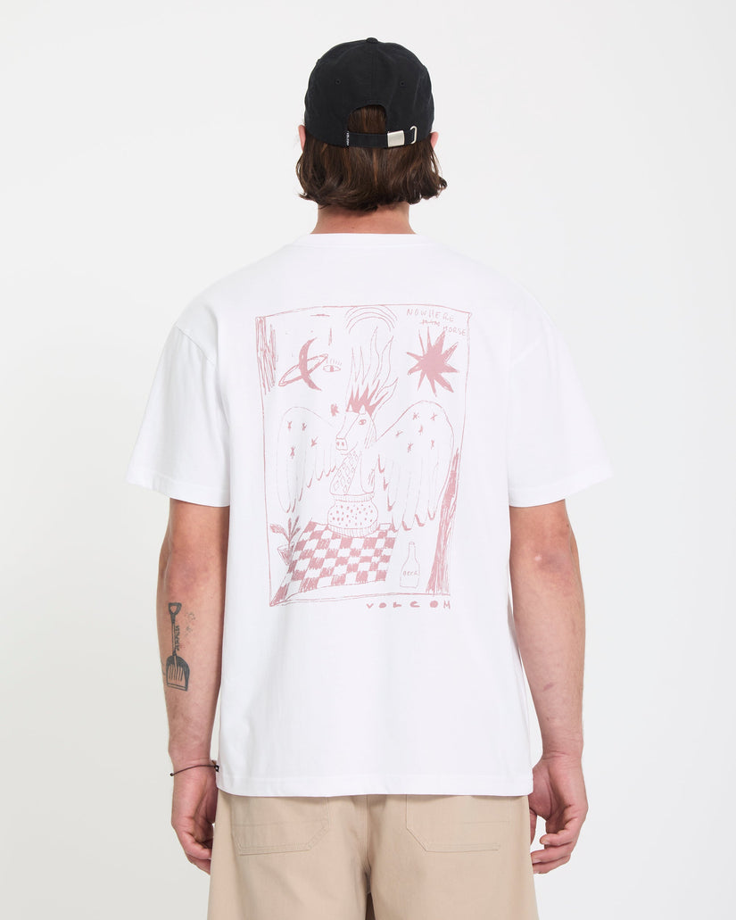 Camiseta Nowhere - White