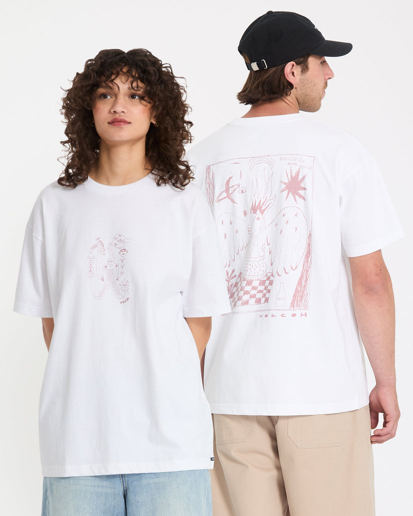 Camiseta Nowhere - White