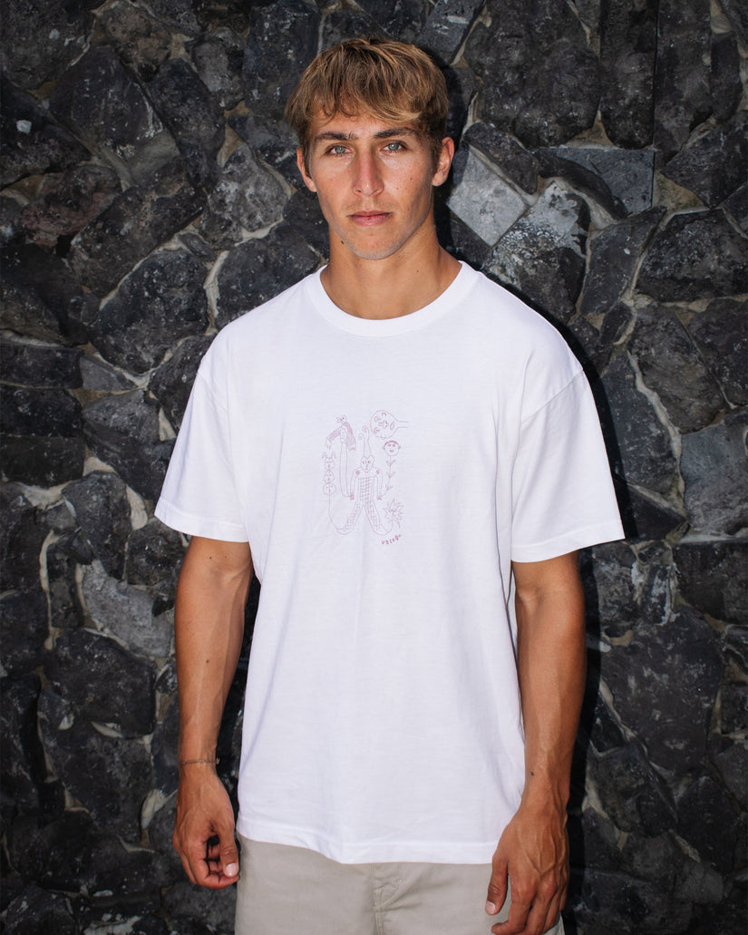 Camiseta Nowhere - White