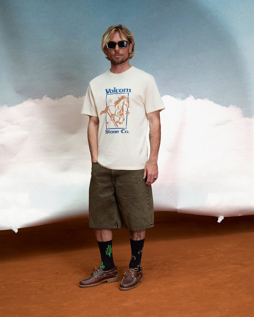 Camiseta Giddyup - Dirty White
