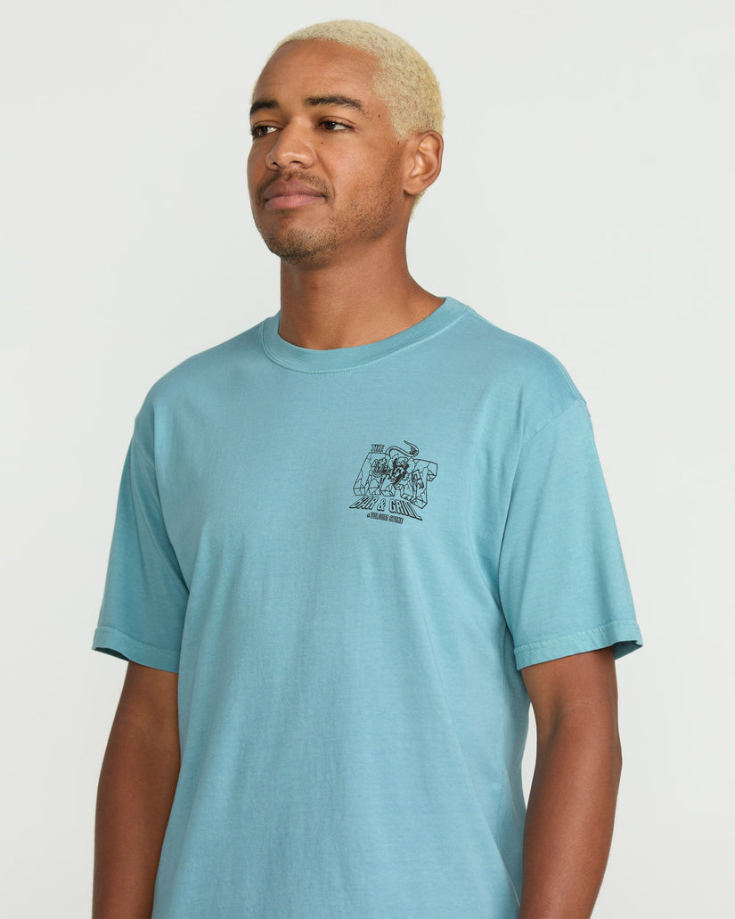 Camiseta Rat Bar - Used Blue