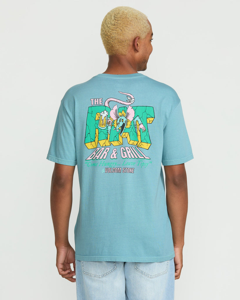 Camiseta Rat Bar - Used Blue