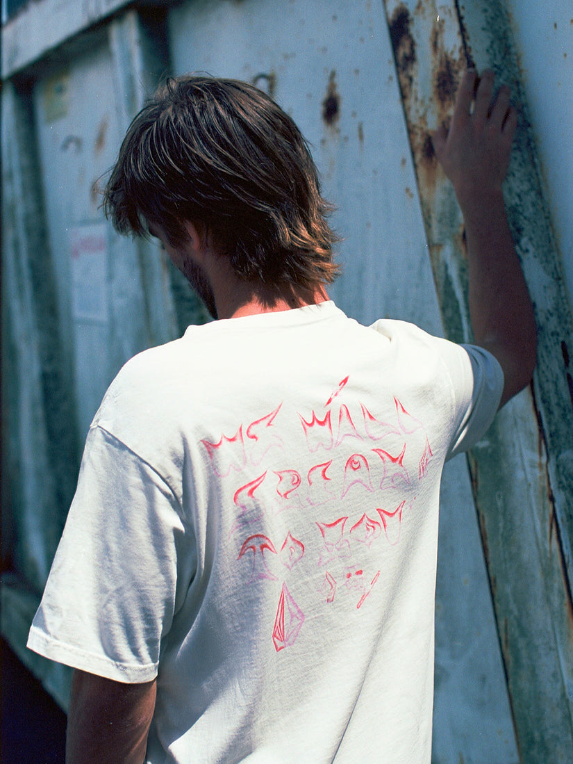 Camiseta Sam Ryser  - OFF WHITE