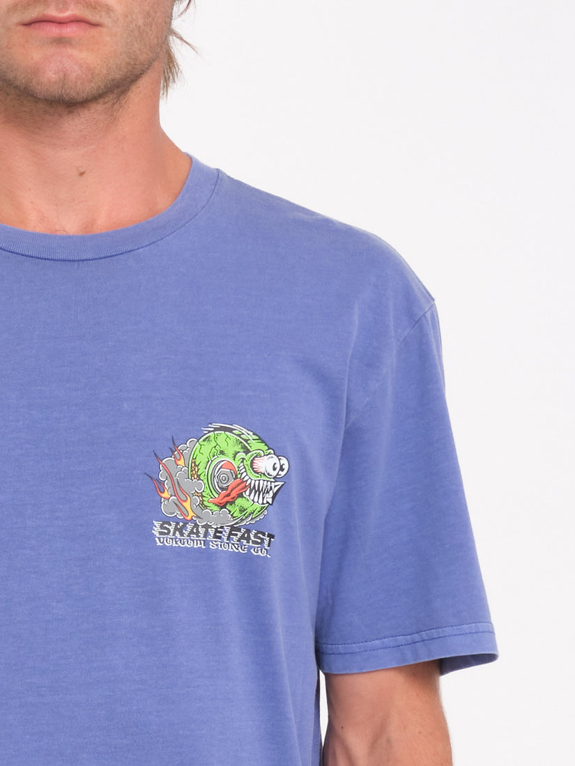 Camiseta Crazee Wheel - Ballpoint Blue