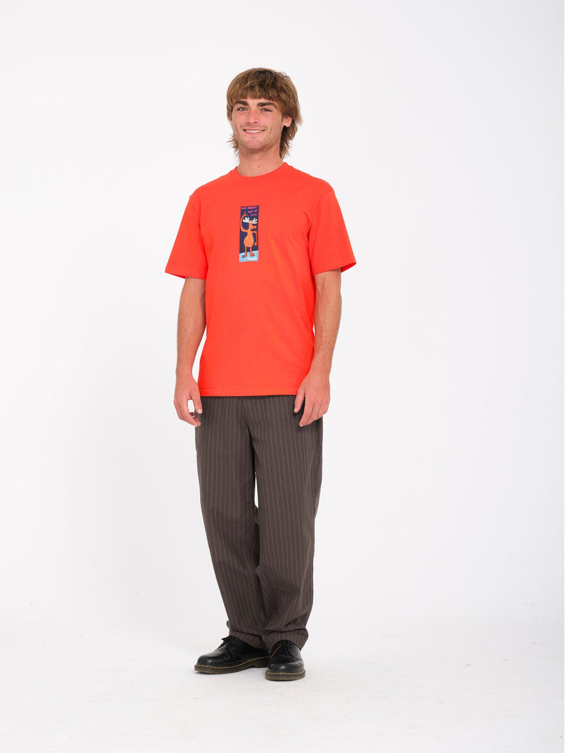 Camiseta Olivmoose - Bright Red