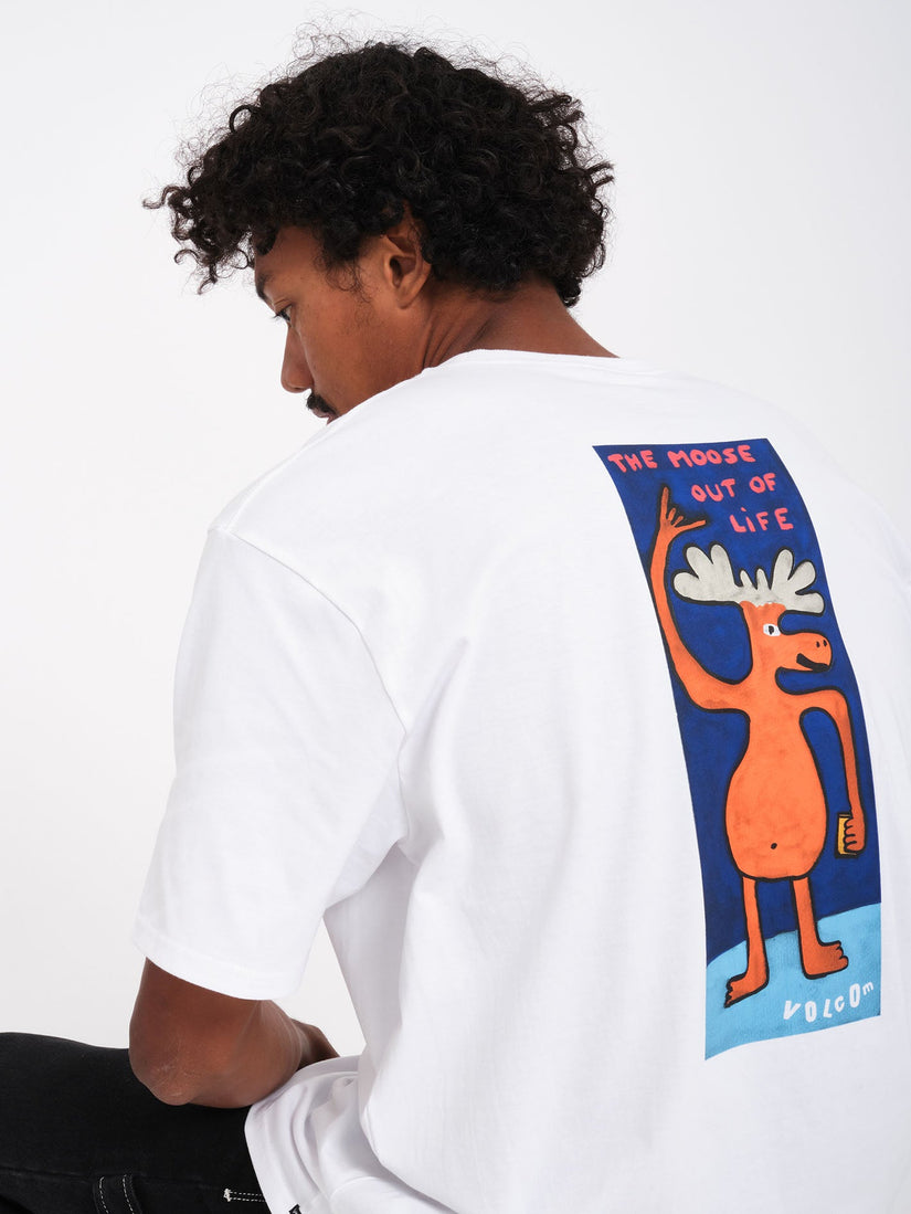 Camiseta Olivmoose - White