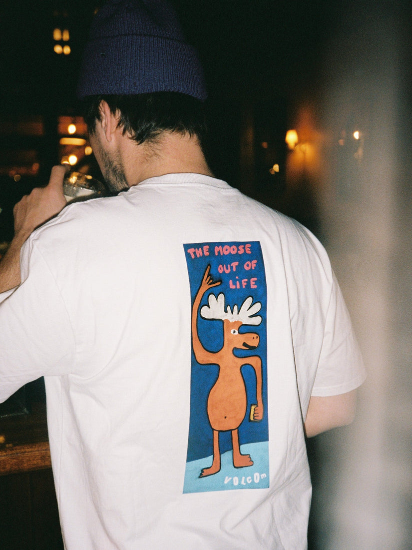 Camiseta Olivmoose - White