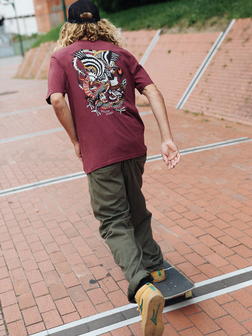 Camiseta Lintell Classic - Merlot
