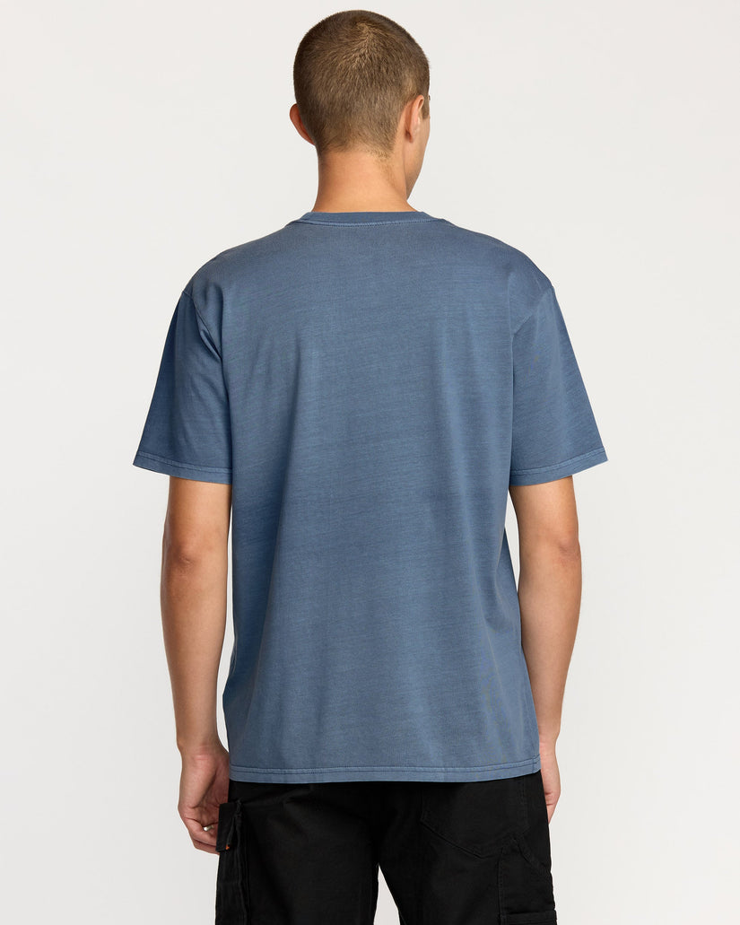 Camiseta Workwear Certified Pocket - Blue Wash
