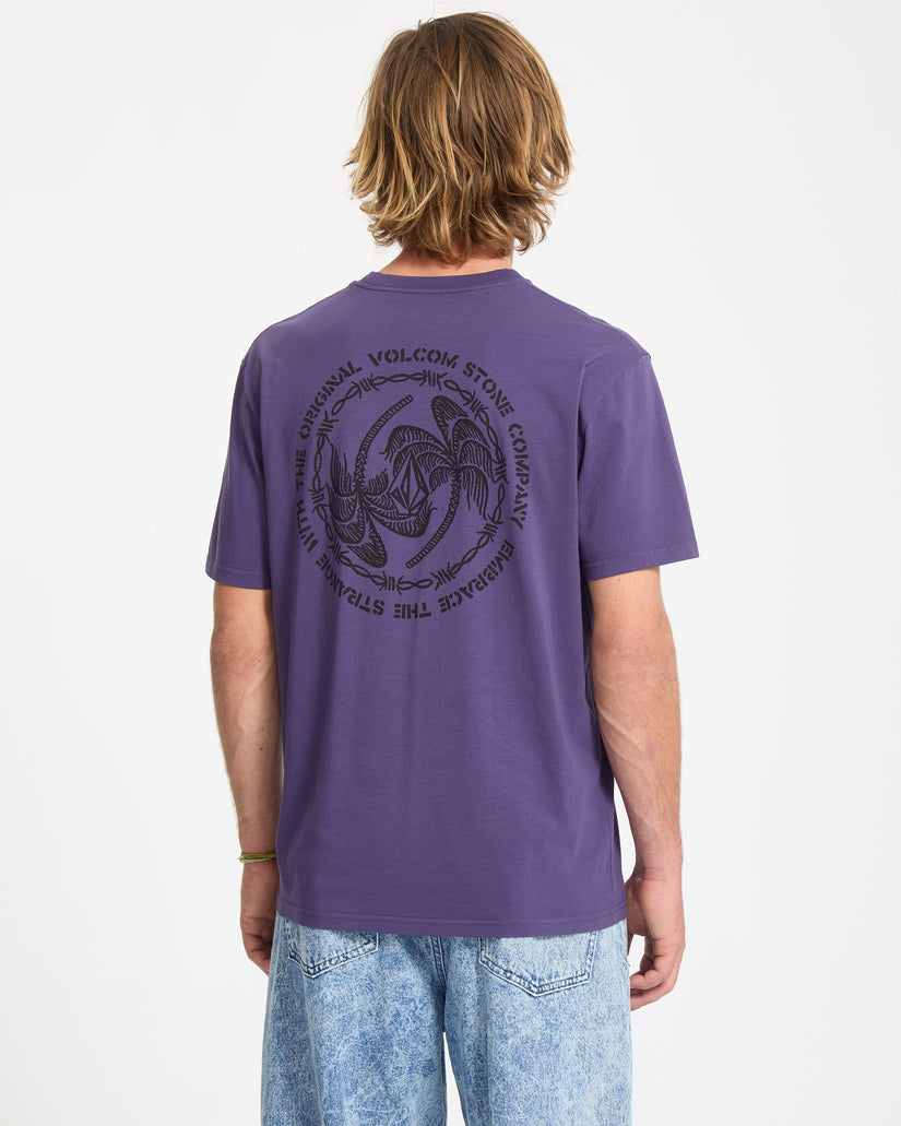 Camiseta Circlepalm - Dark Purple