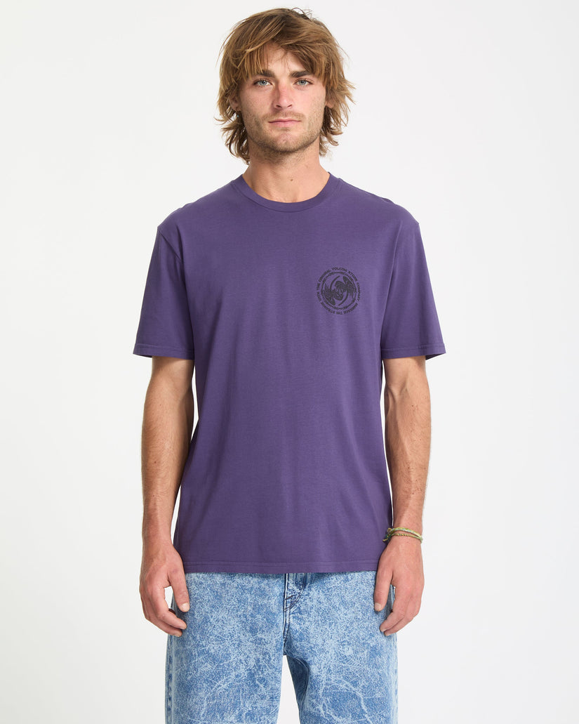 Camiseta Circlepalm - Dark Purple