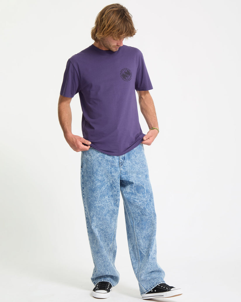 Camiseta Circlepalm - Dark Purple