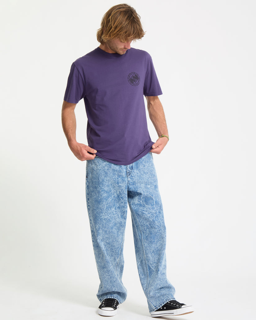 Camiseta Circlepalm - Dark Purple