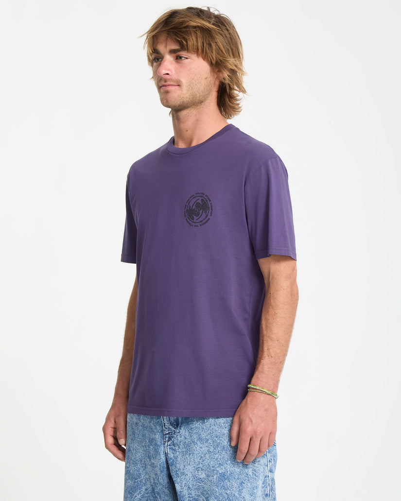 Camiseta Circlepalm - Dark Purple