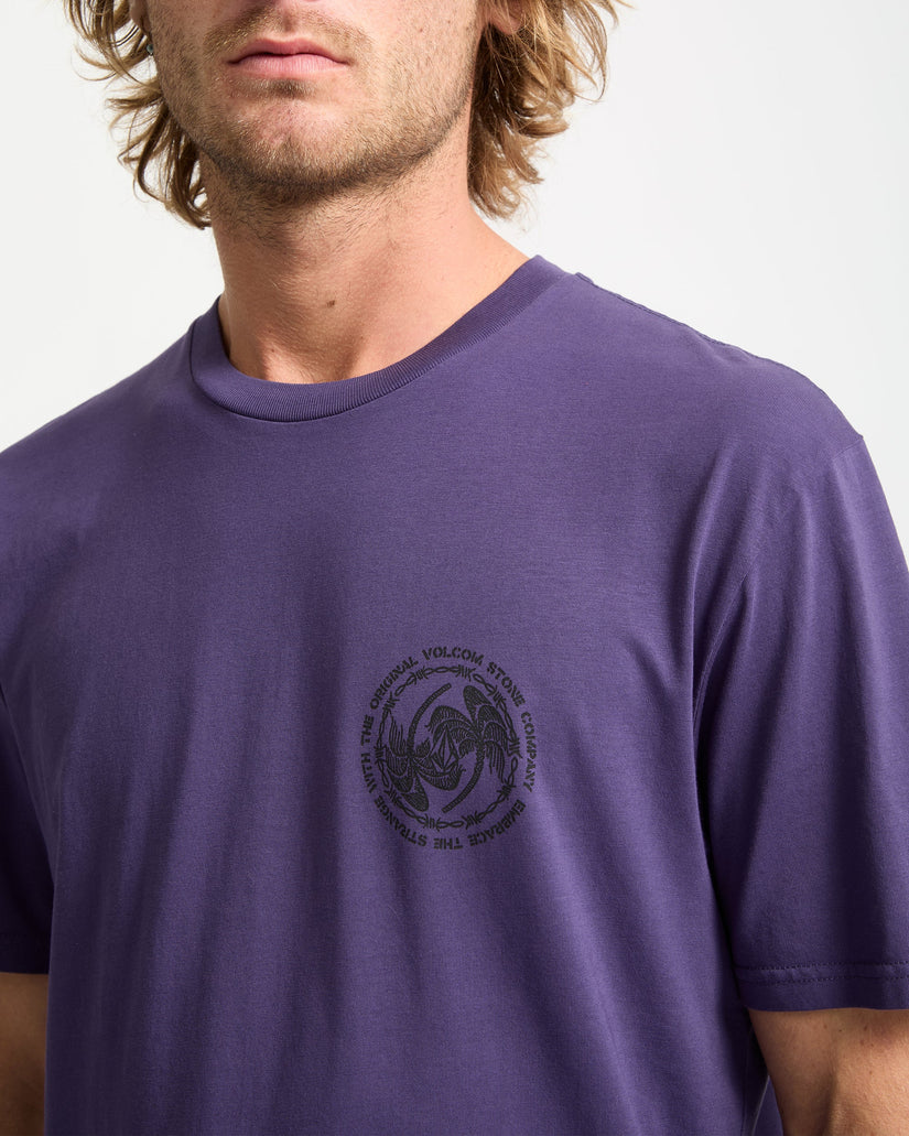 Camiseta Circlepalm - Dark Purple