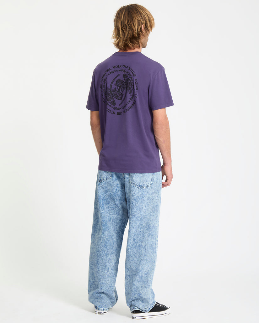 Camiseta Circlepalm - Dark Purple