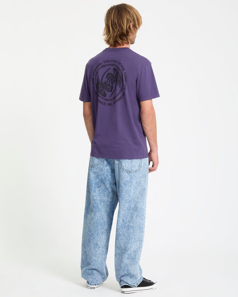 Camiseta Circlepalm - Dark Purple