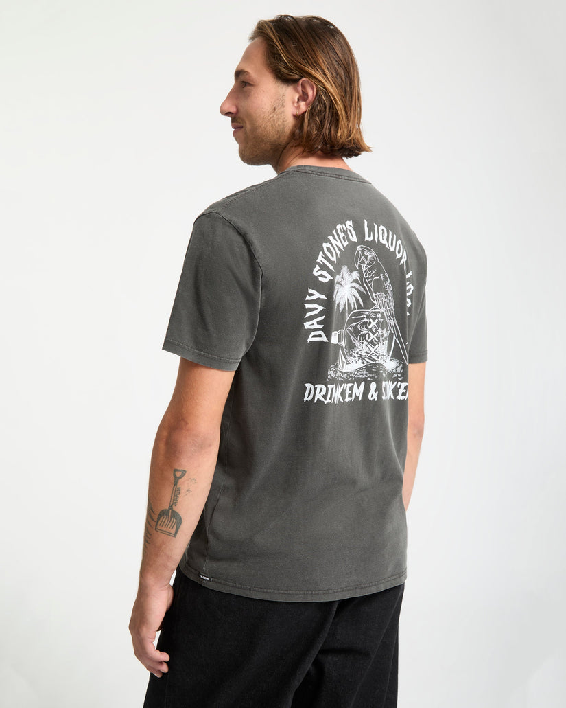 Camiseta Liquor Locker - Black