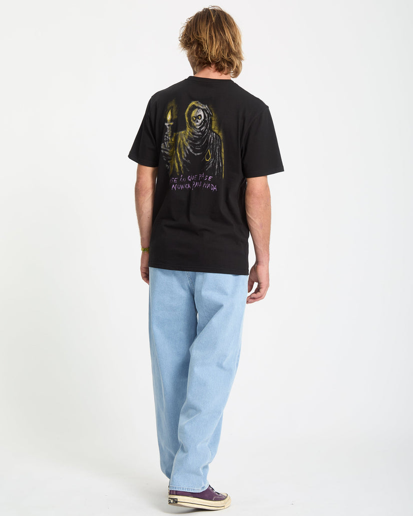 Camiseta Nunca Pasa - Black