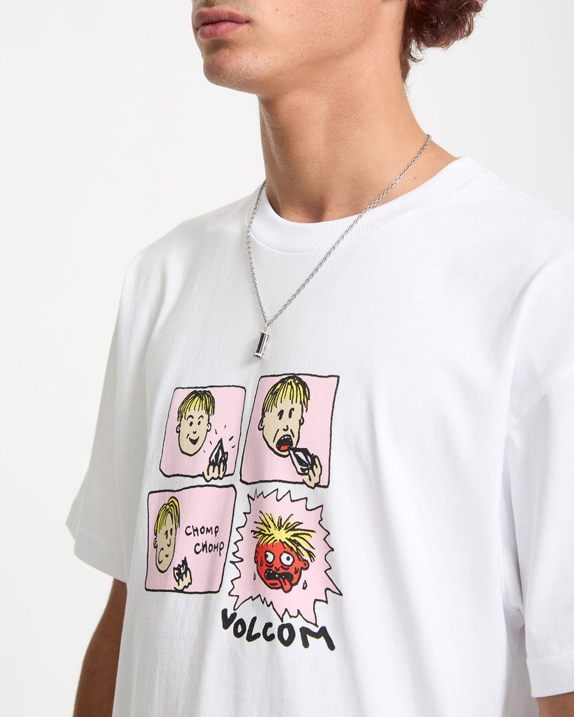 Camiseta Chomp Chomp - White