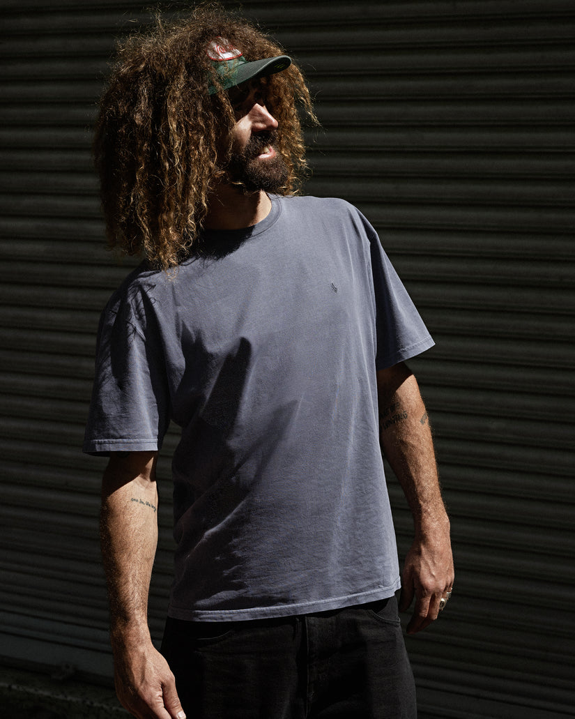 Camiseta Solid Stone - Storm Blue