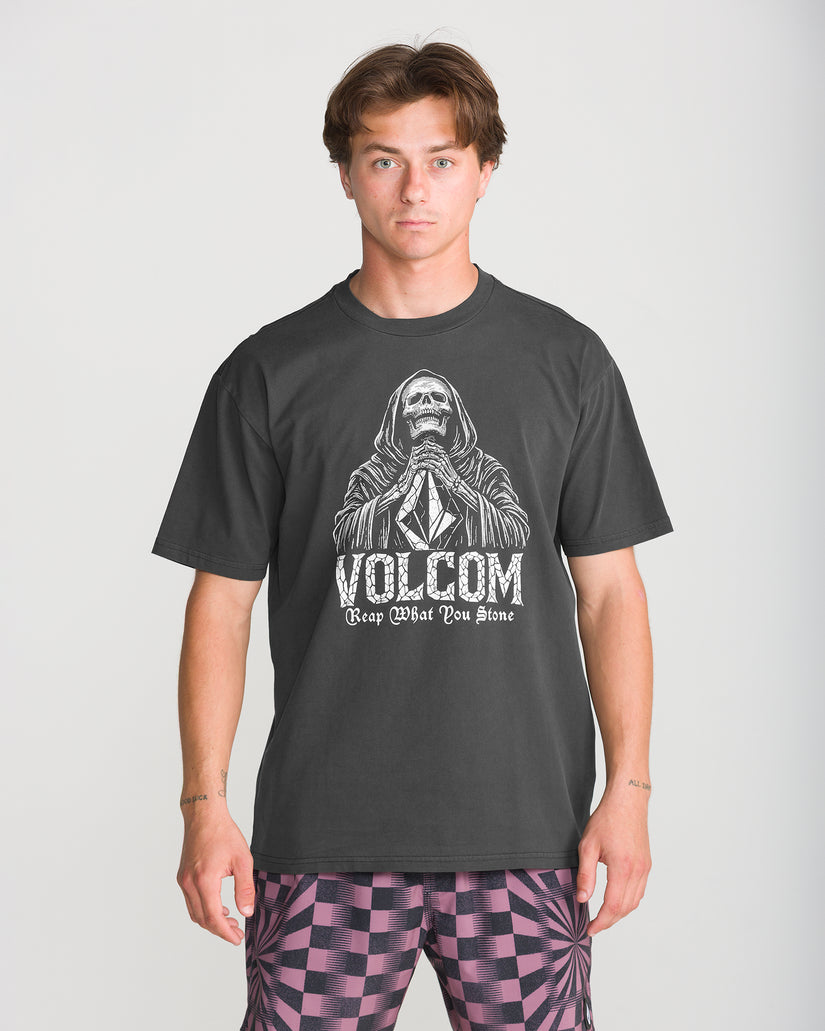Camiseta Reap What You Stone - Black