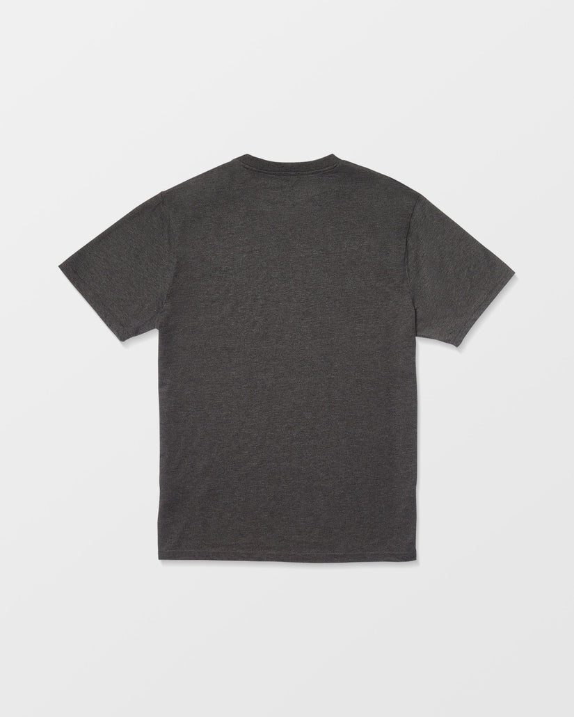 Camiseta Circle Blanks - Heather Black