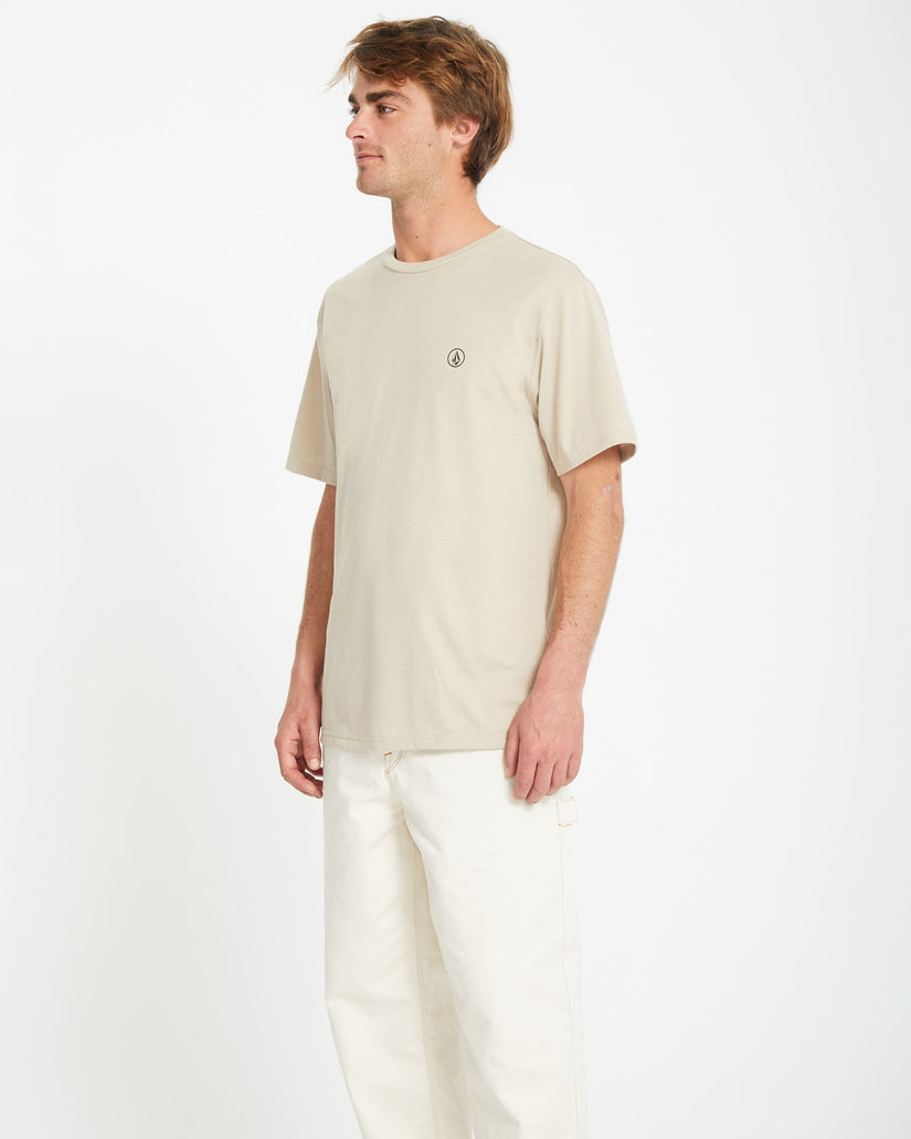 Camiseta Circle Blanks - LIGHT KHAKI