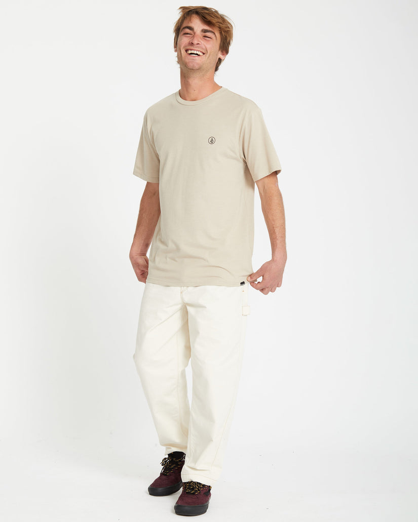 Camiseta Circle Blanks - LIGHT KHAKI