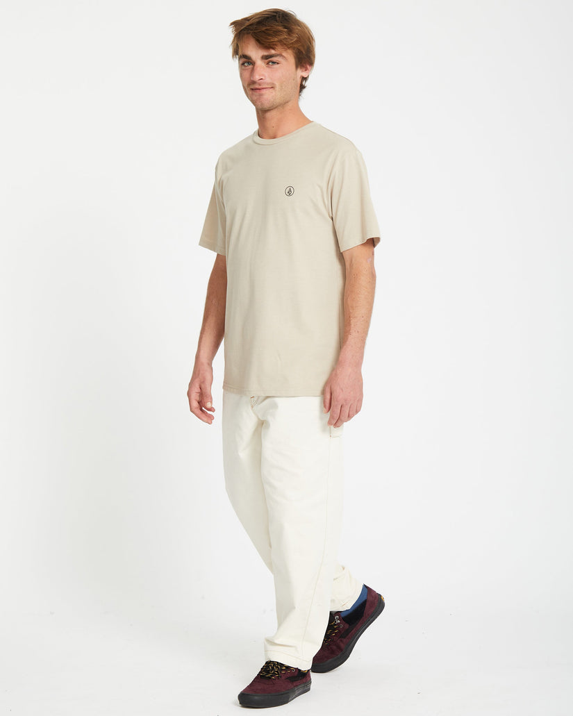 Camiseta Circle Blanks - LIGHT KHAKI
