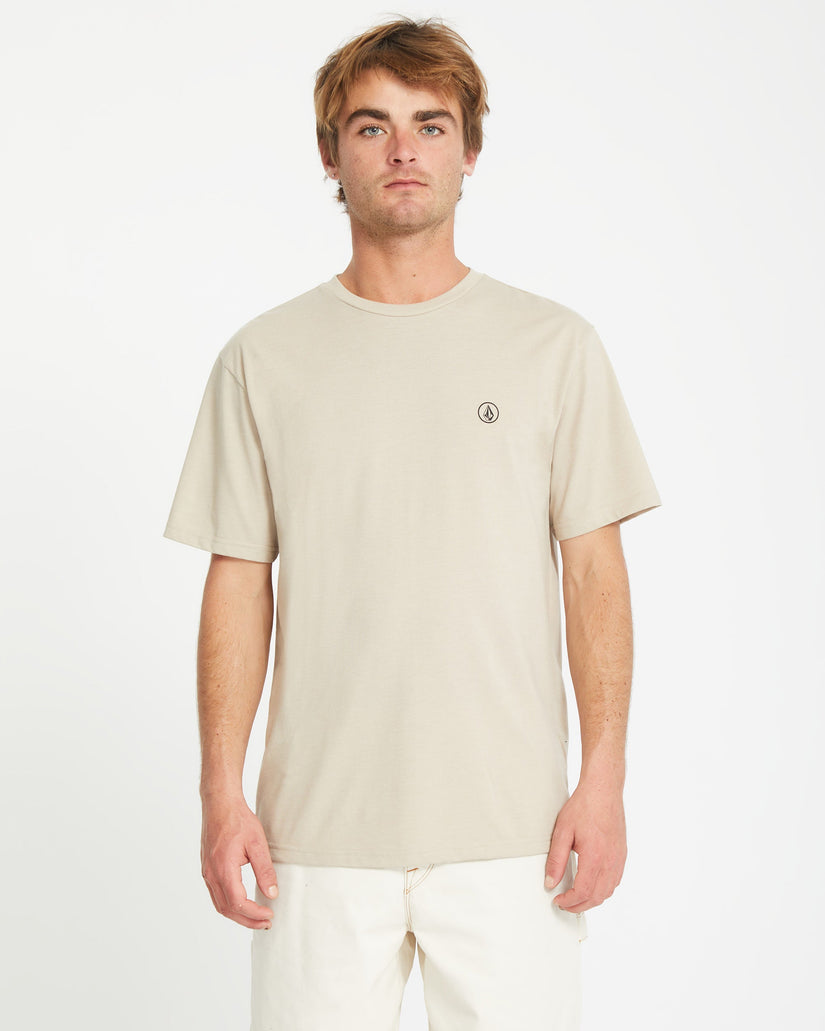 Camiseta Circle Blanks - LIGHT KHAKI