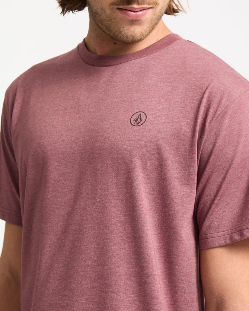 Camiseta Circle Blanks - Merlot