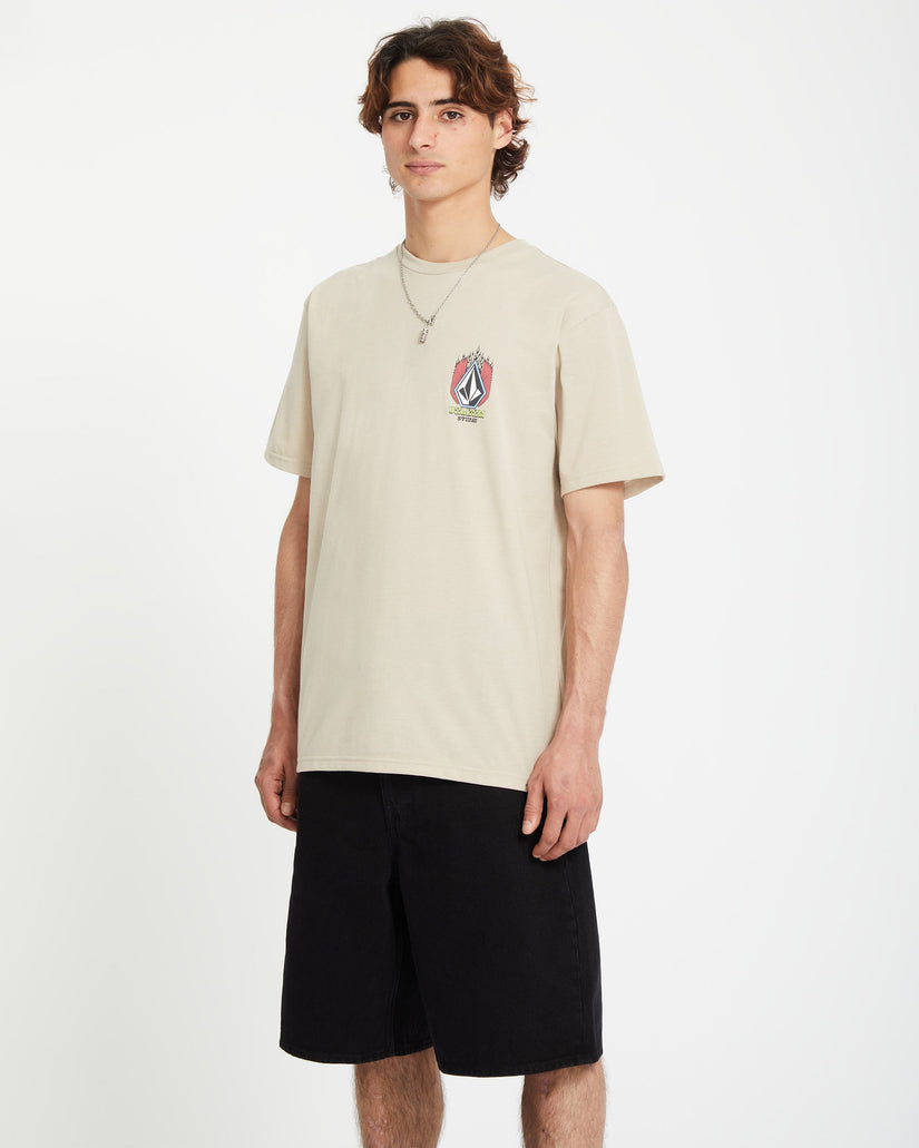 Camiseta Draggin Stone - LIGHT KHAKI