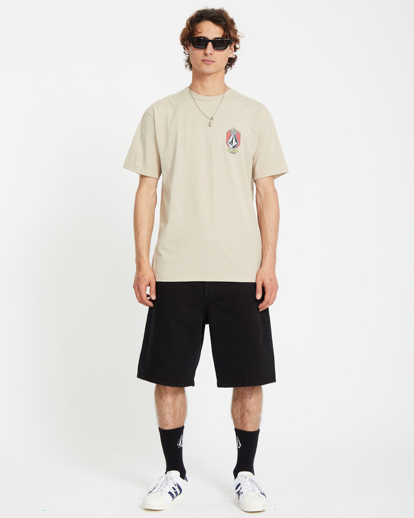 Camiseta Draggin Stone - LIGHT KHAKI