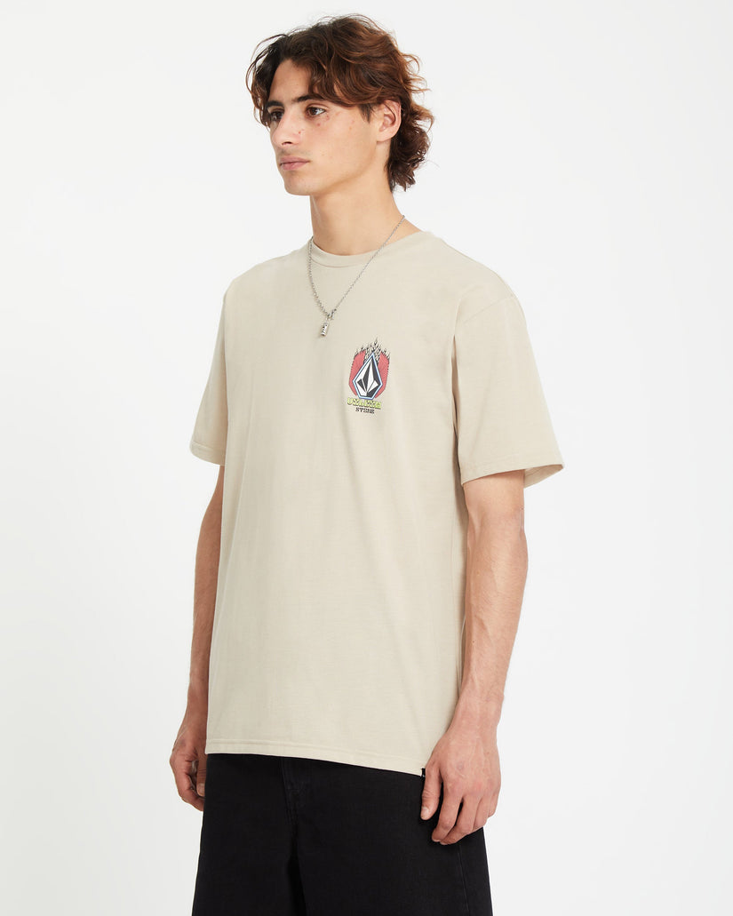 Camiseta Draggin Stone - LIGHT KHAKI