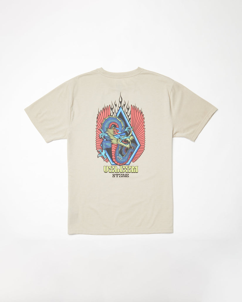 Camiseta Draggin Stone - LIGHT KHAKI