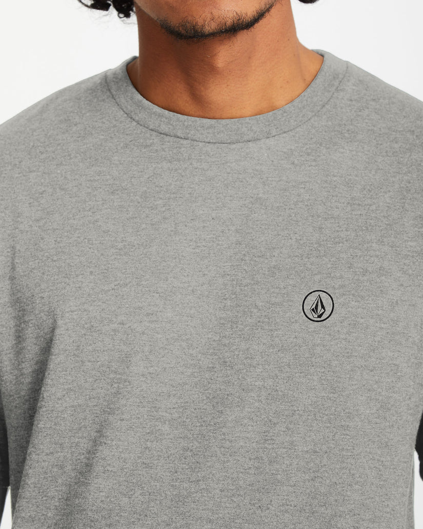 Camiseta Circle Blanks - Heather Grey