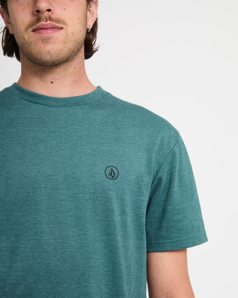 Camiseta Circle Blanks - Rifle Green