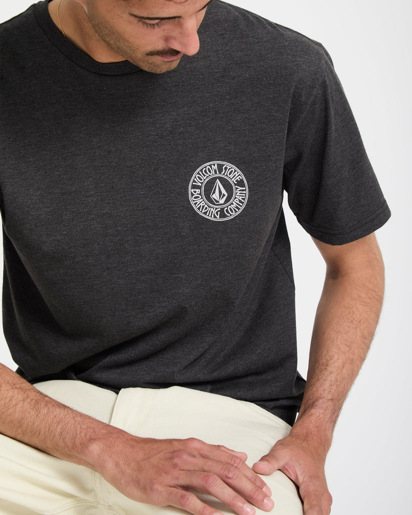 Camiseta Drain You - Heather Black