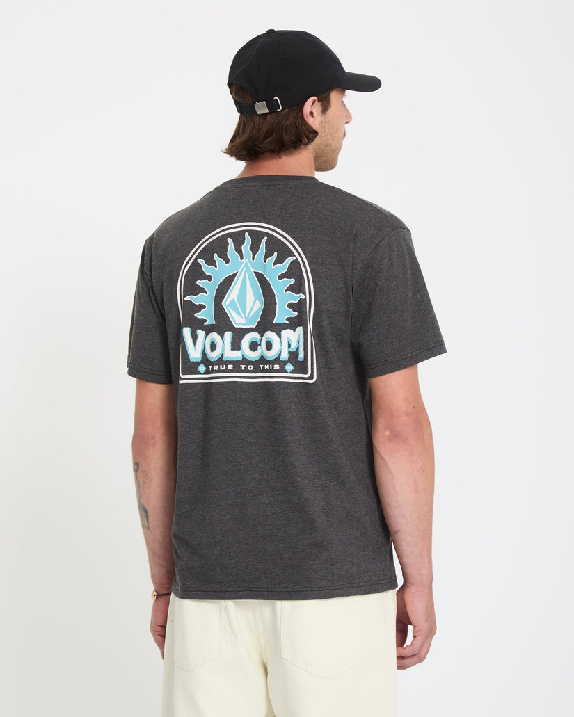 Camiseta Solstice - Heather Black