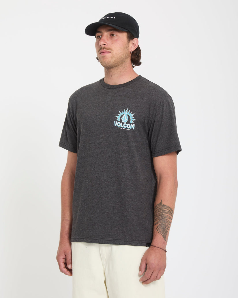 Camiseta Solstice - Heather Black