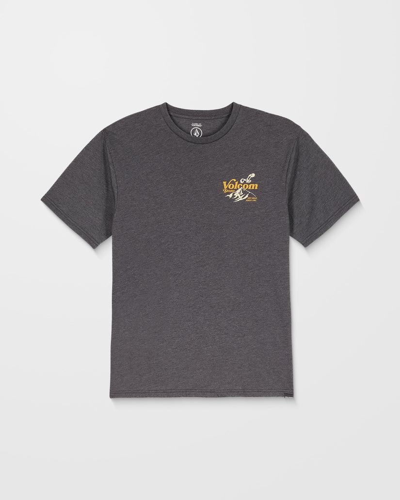 Camiseta Back Country - Heather Black