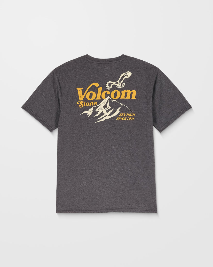 Camiseta Back Country - Heather Black