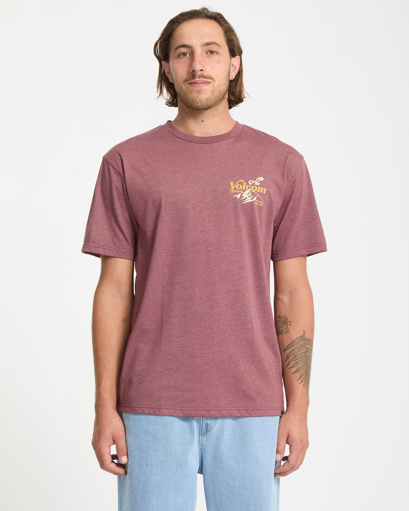 Camiseta Back Country - Merlot