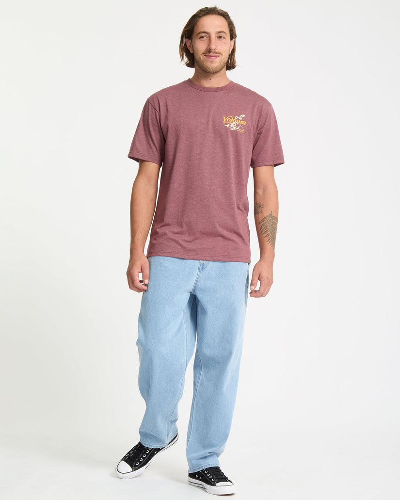 Camiseta Back Country - Merlot