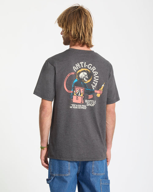 Camiseta Anti Gravity - Heather Black