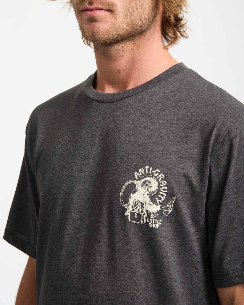 Camiseta Anti Gravity - Heather Black